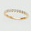 Thumbnail: 14K Gold with Lab Diamond Wedding Band with 0.25 ct VS Quality