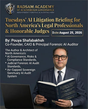 Radsam's Tuesday AI Litigation Briefing for Legal Professionals, Top-Tier Lawyers and Honorable Judges - August 25, 2026