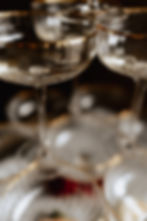 Detailfotos Champagnerglasturm