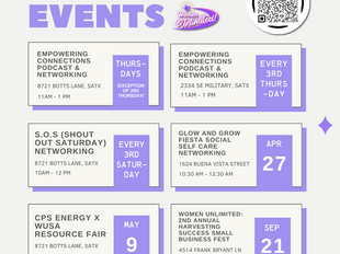 Upcoming WUSA Events