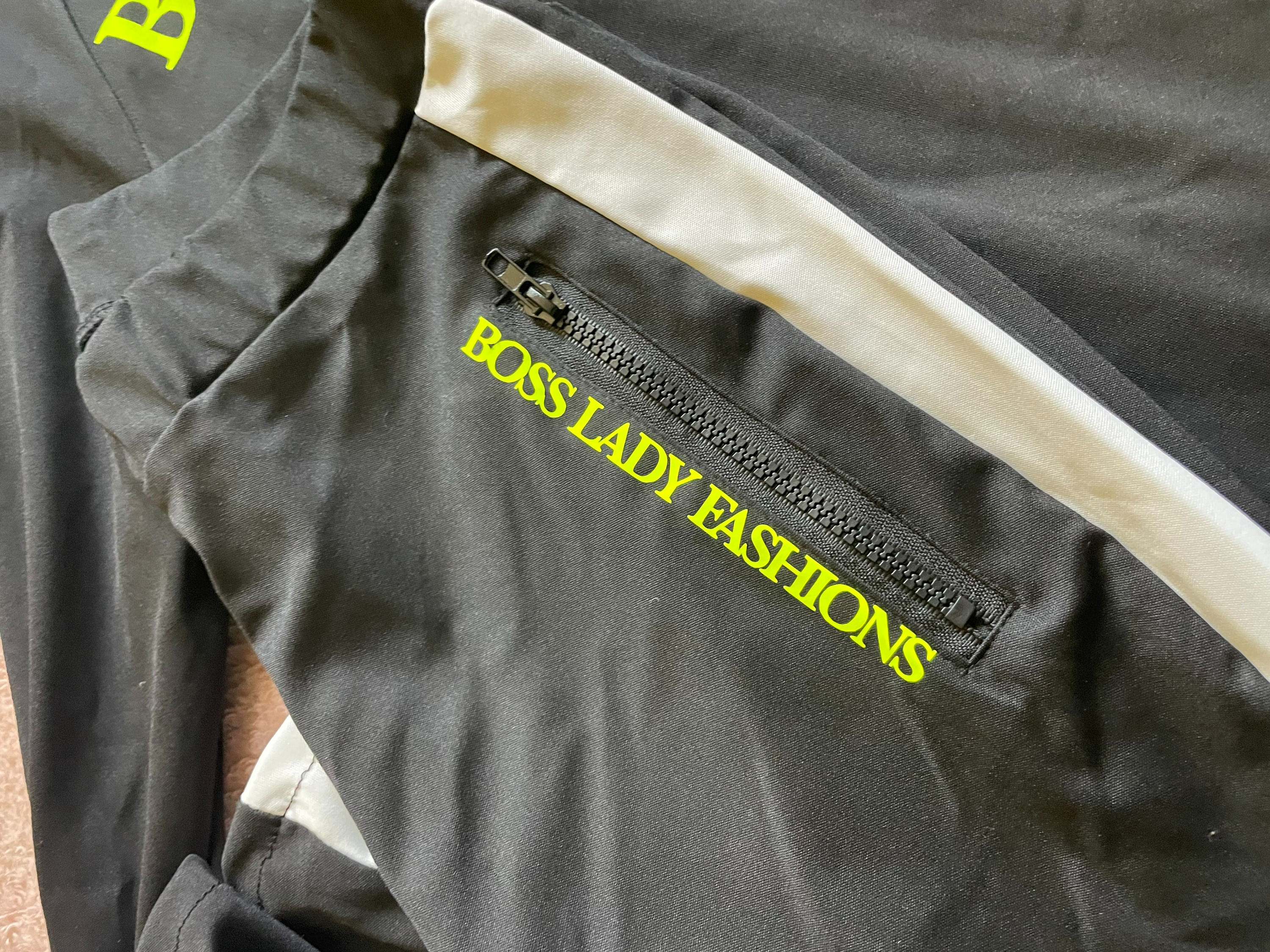 "The Fit" Black n' Lime Green