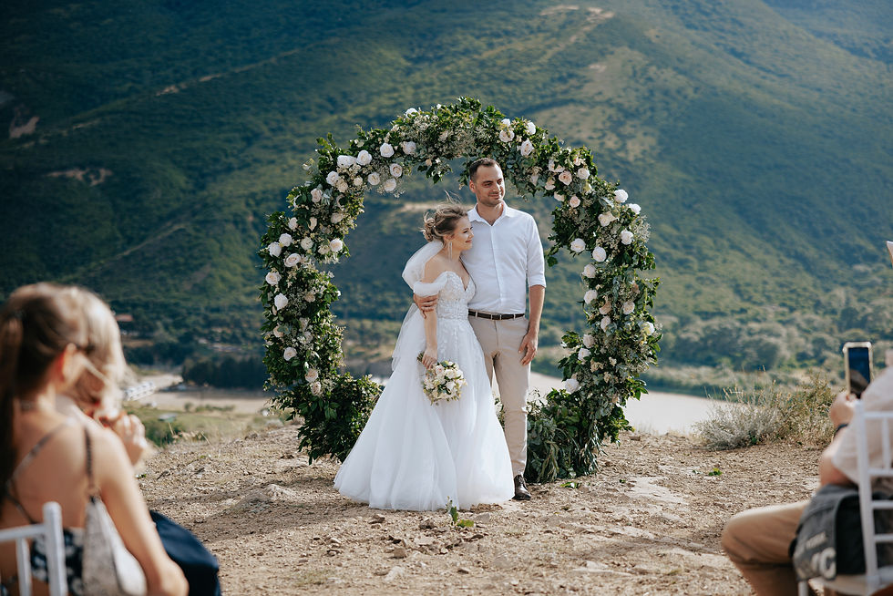 Свадебная церемония в Мцхете