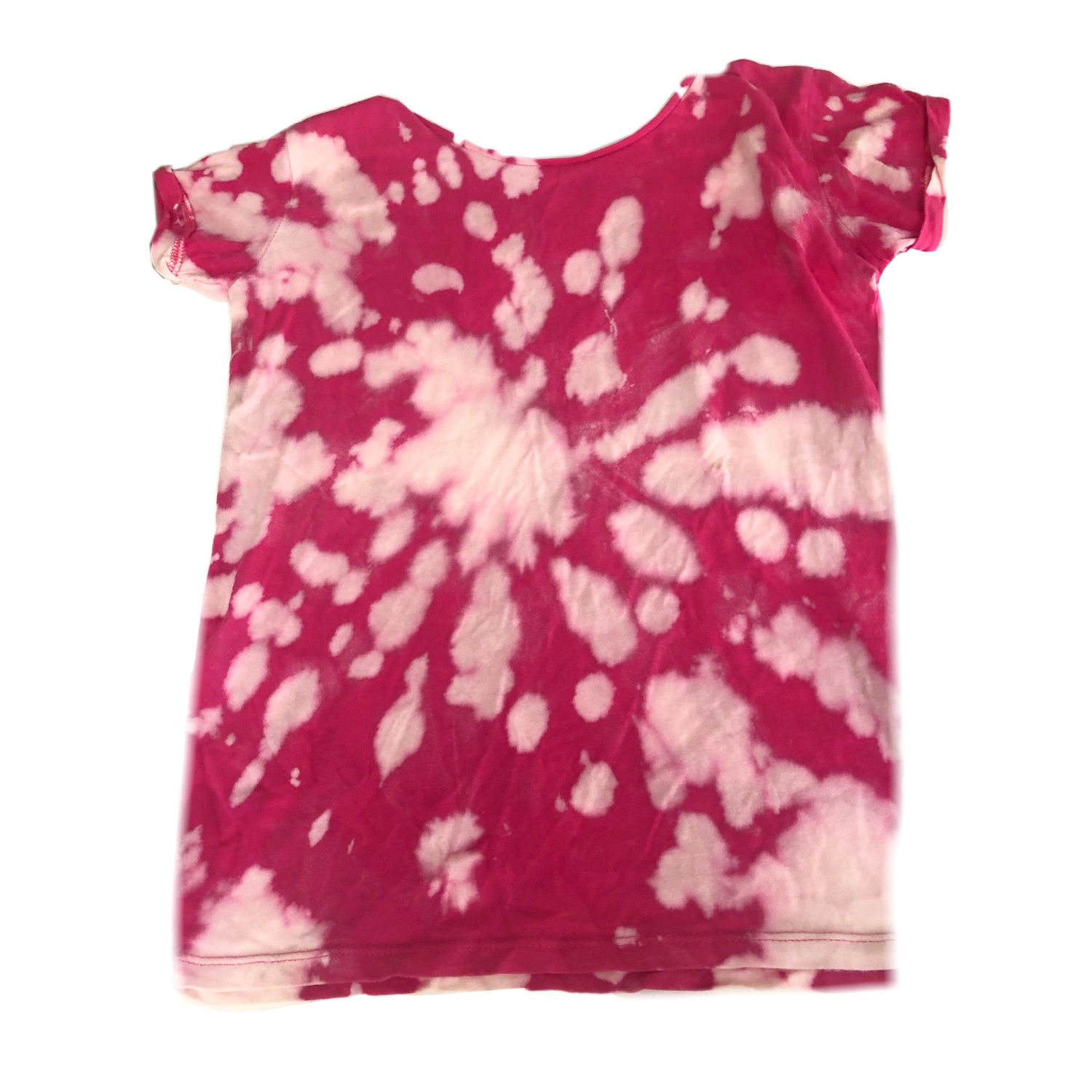 tricou tie dye roz