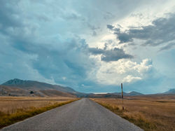 Lungo il percorso (Campo Imperatore, 2020)
