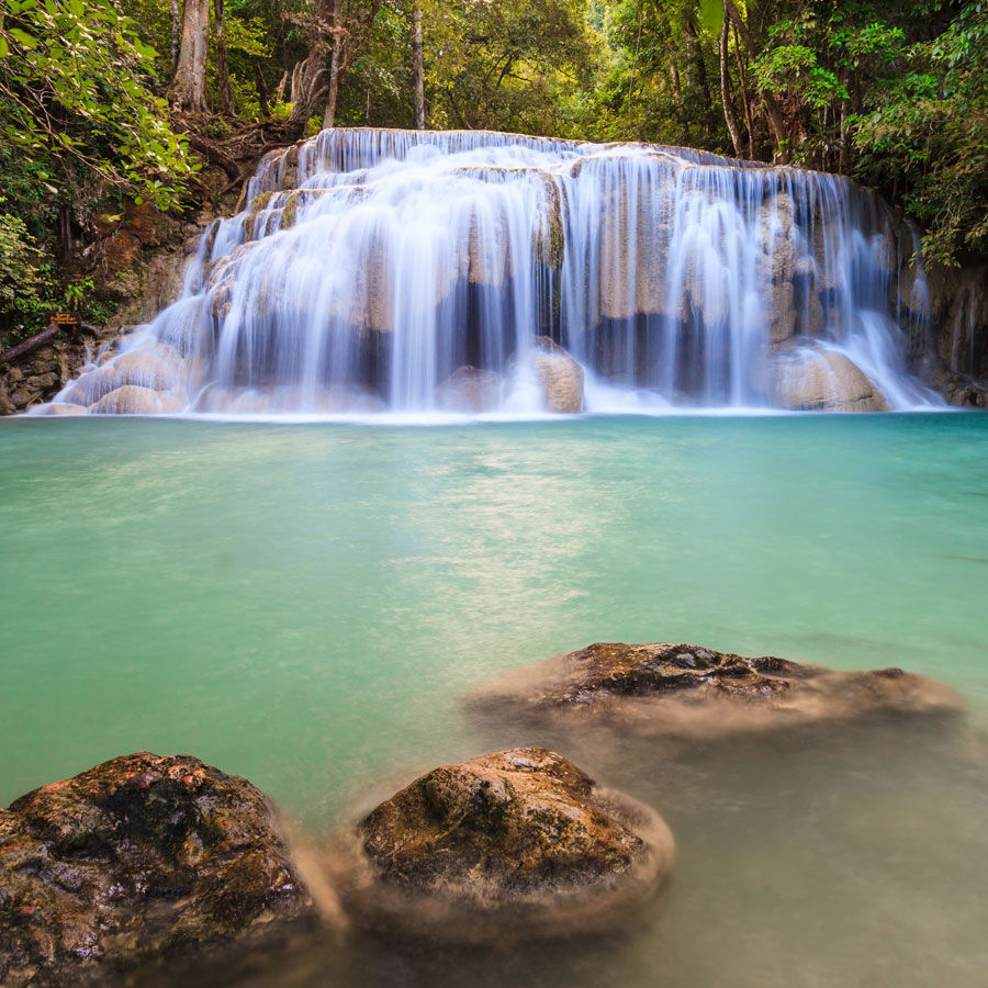 3 Boyutlu Şelale Yansıma Duvar Kağıdı | HD Şelale Duvar Kağıdı | Gaziantep