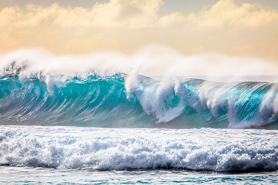En İyi Plaj Duvar Modelleri | Üç Boyutlu Deniz Dalgası Duvar Modelleri