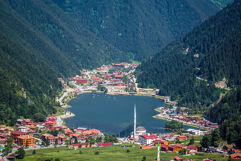 Trabzon Uzungöl Poster Duvar Kağıtları 3 Boyutlu Trabzon Duvar