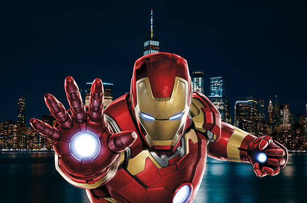 3 Boyutlu Iron Man Duvar Kağıtları | Genç Odası Dizayn Duvar Kağıdı | İstanbul