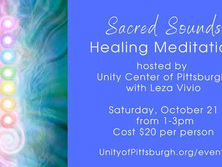 You're Invited: Sacred Sounds Healing Meditation