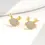 Miniatura: Aretes Cangrejos Diamanticos