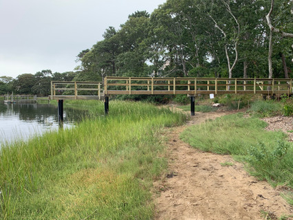 Completed Mono-Pile Pier