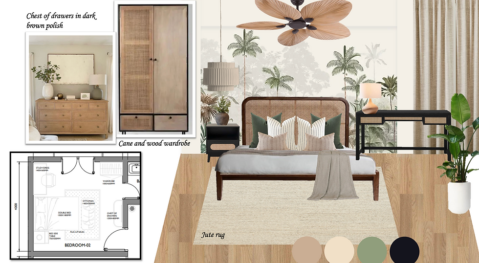 Montage Bedroom Moodboard