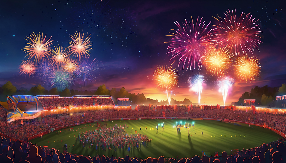 WiggyFest Grand Finale Fireworks Show