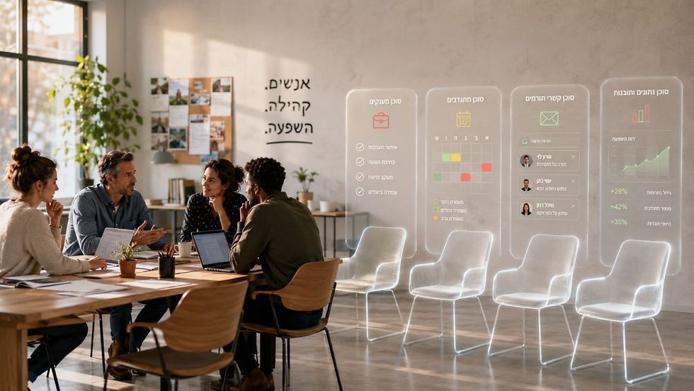 בינה מלאכותית במאנדיי Monday: מכפיל הכוח הטכנולוגי של ארגונים חברתיים