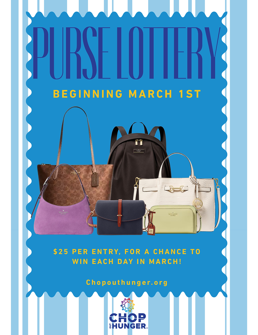 Purse Lotto Is Back! Win a Designer Purse Every Day This March