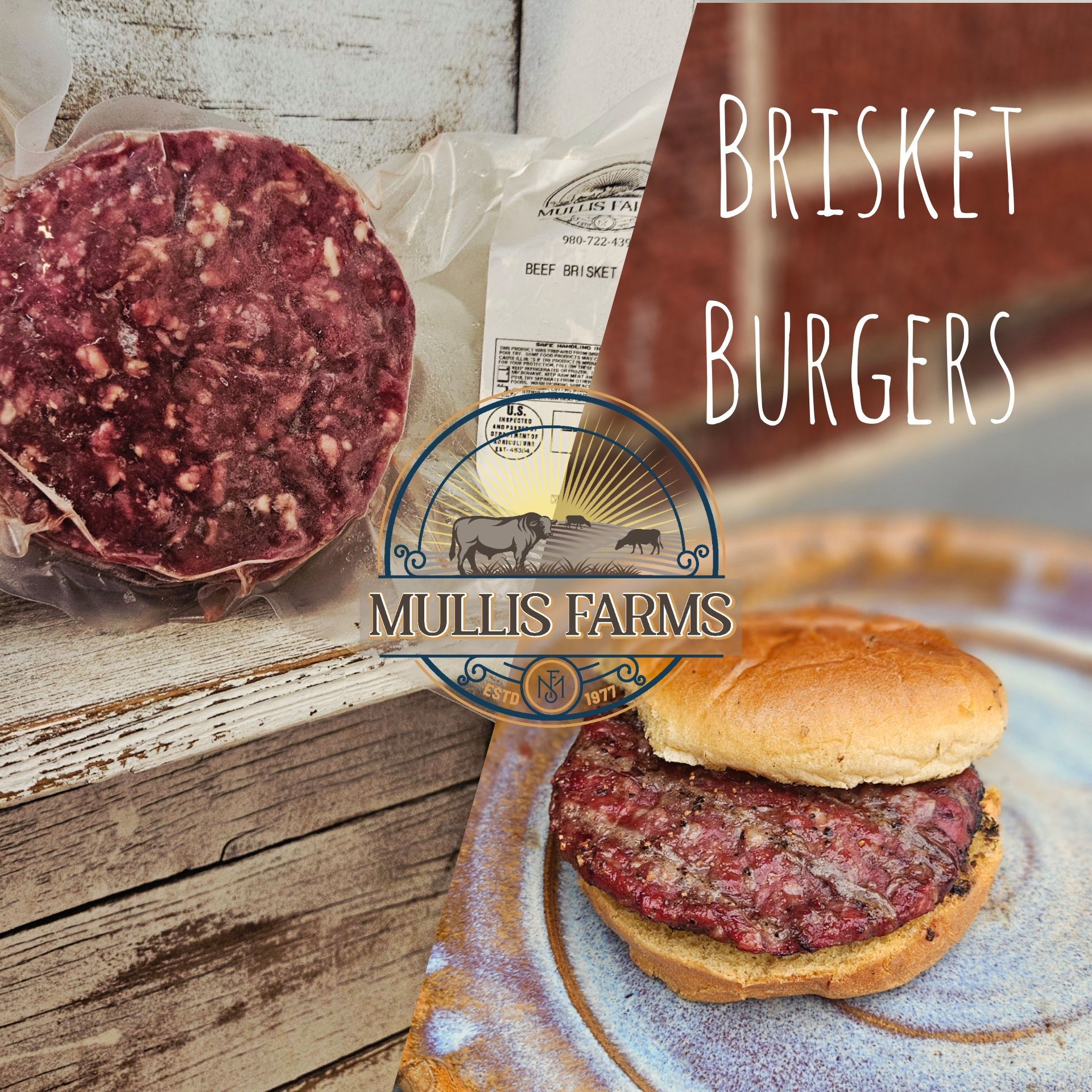 Beef Brisket Patties