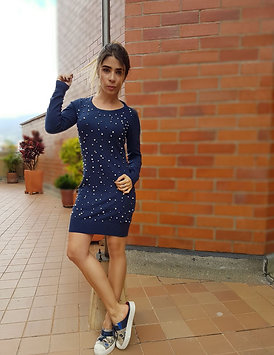 VESTIDO AZUL