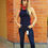 Miniatura: BLUSA NEGRA CON RAYA ROJA