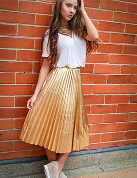 FALDA DORADA
