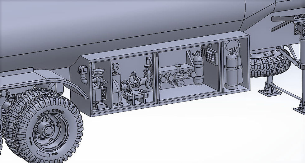 Thumbnail: M131A2 Fuel Tank Semi Trailer