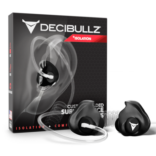 Security Earpiece Isolation Decibullz UK