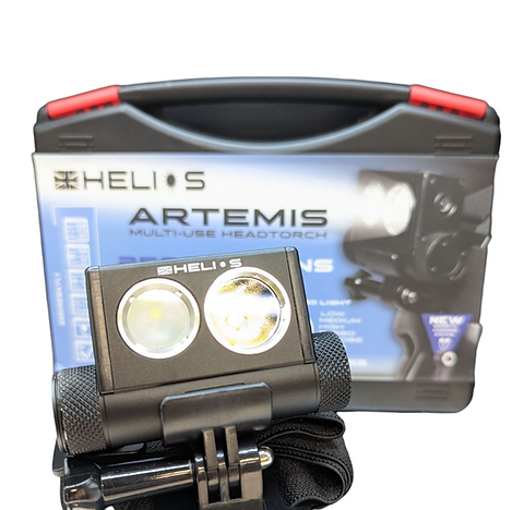 HELIOS – ARTEMIS | 2500 Lumen Magnetic Rechargeable Head Torch