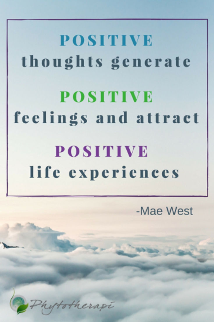 POSITIVE thoughts generate