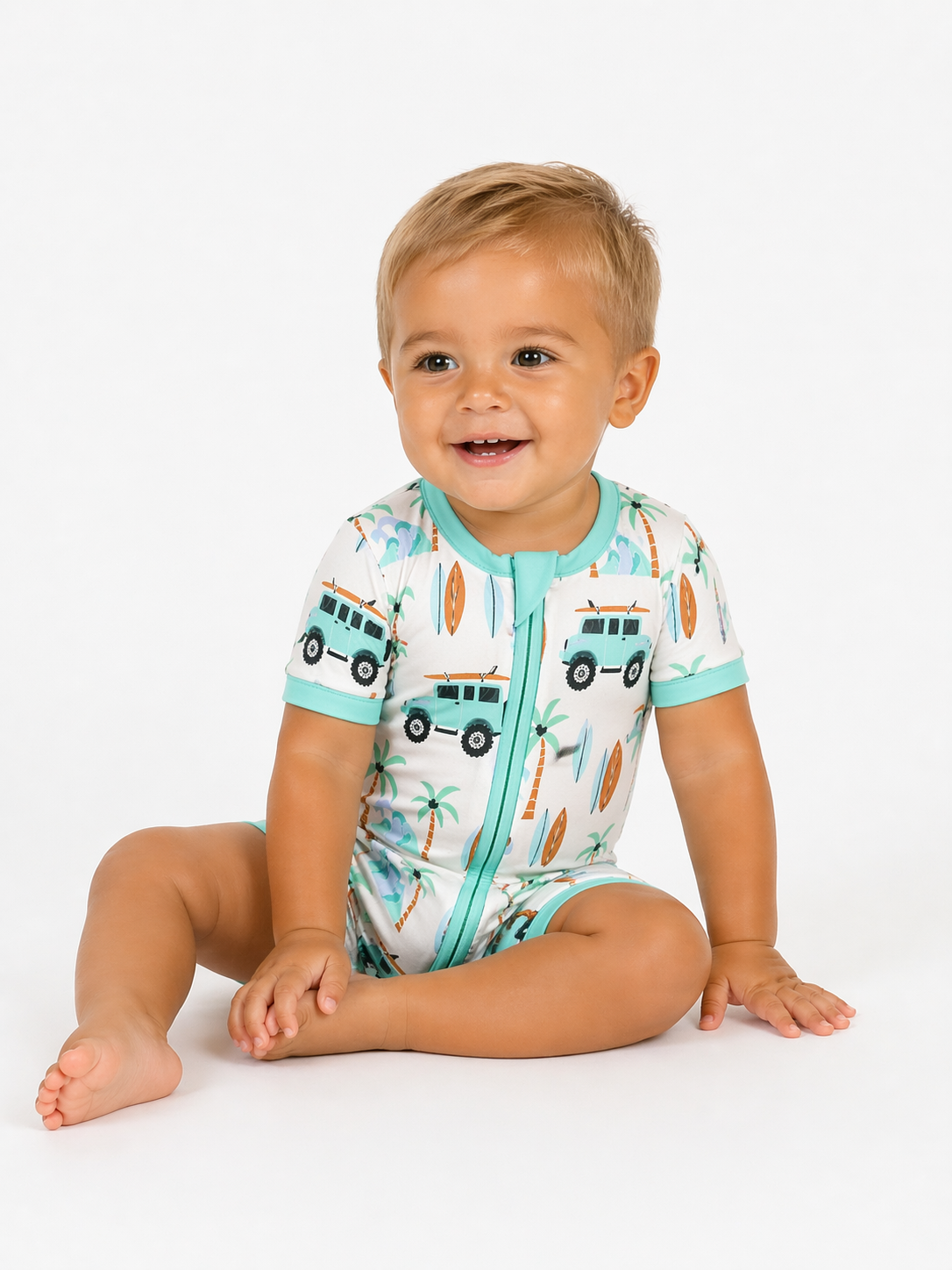 Surf’s Up™ Boys Shortie Zippie