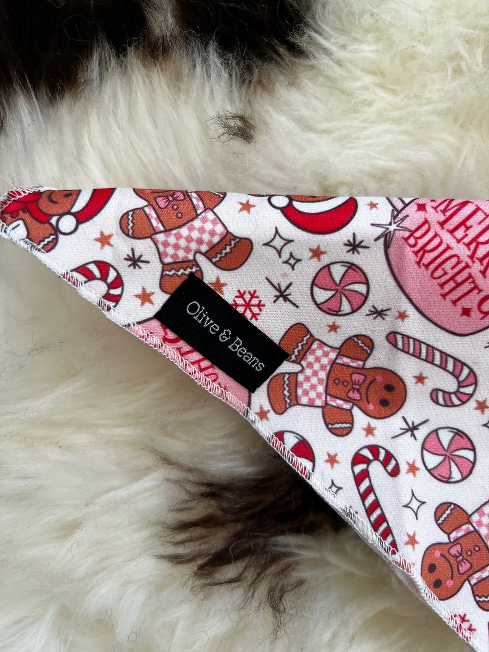 Thumbnail: Gingerbread Christmas Bandana