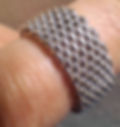 Thumbnail: Tiffany & Co. Mesh Bracelet ring set