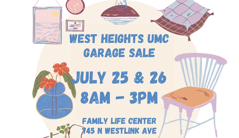 West Heights UMC Garage Sale