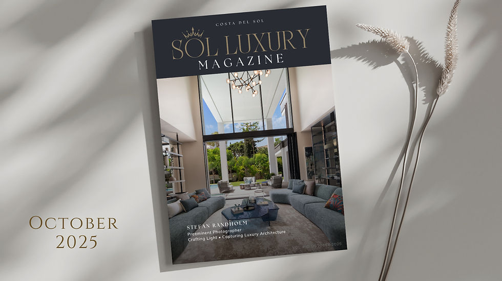 SOL Luxury Magazine  - The October 2025 Issue