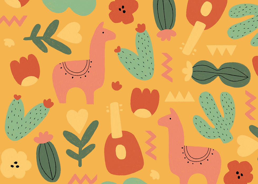 brand packaging and pattern illustrator based in scotland UK