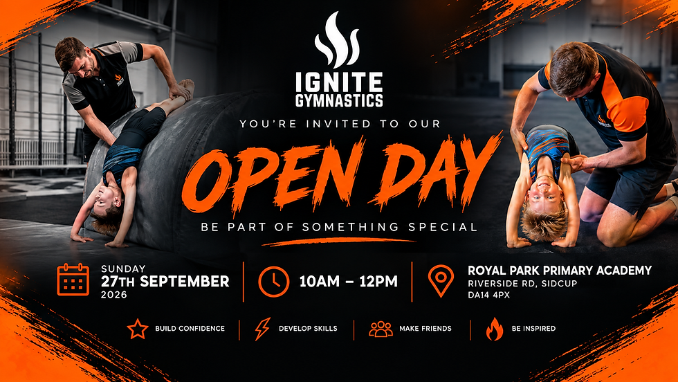 Ignite Gymnastics Club - Open Day