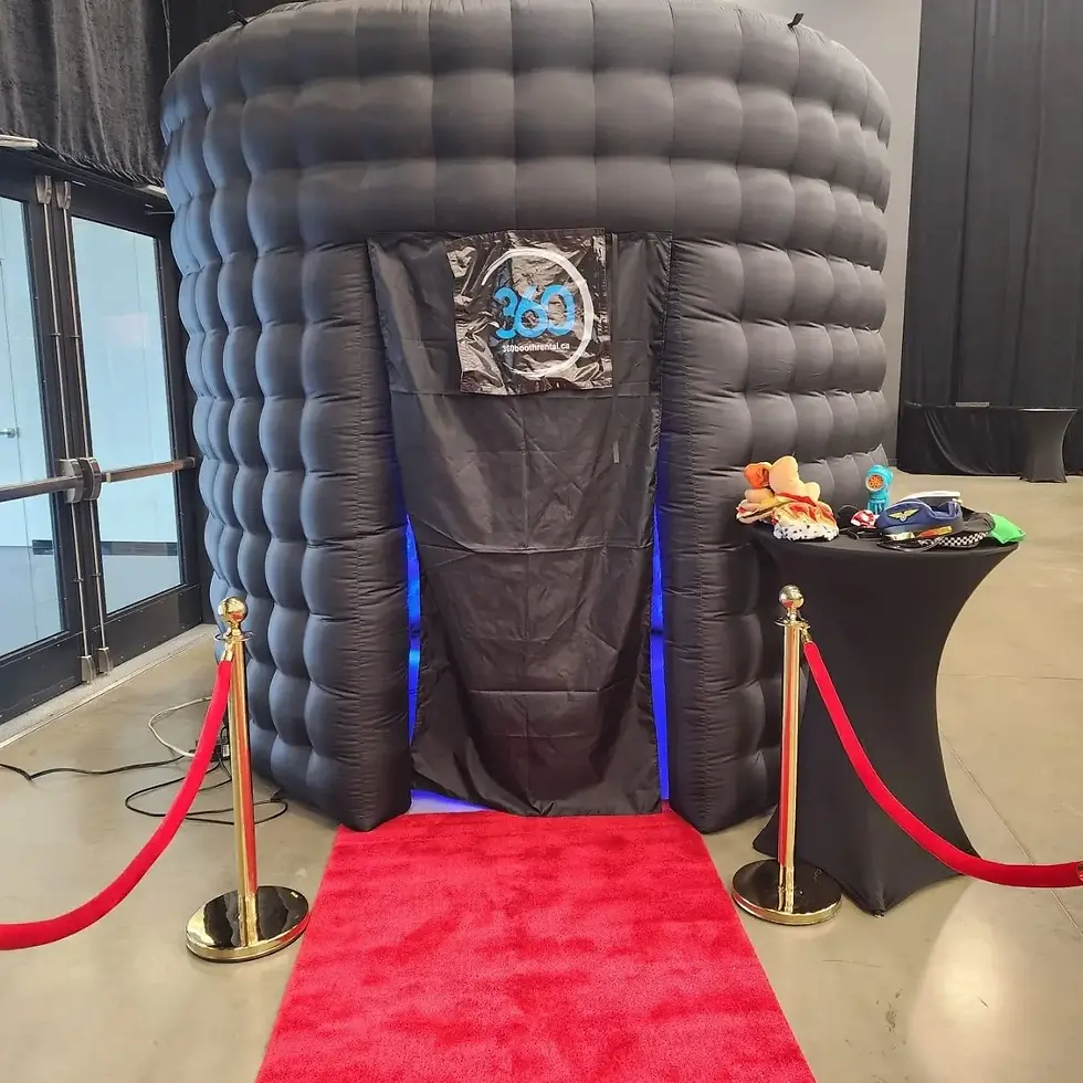 Scarborough 360 Video Booth Rental Features