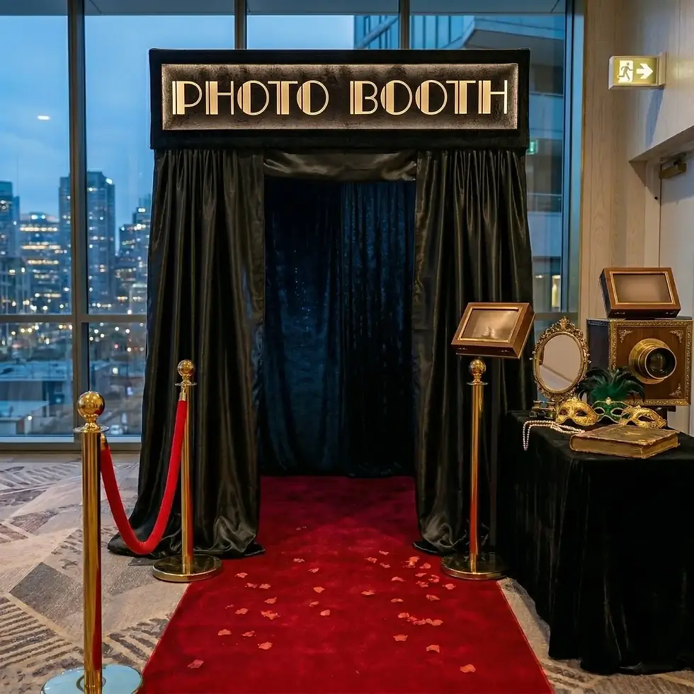Huntsville Enclosed Photo Booth Rental