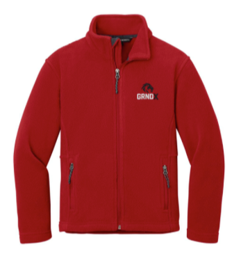 Thumbnail: GRND-X & Physion Dynamics - Embroidered Warm & Cozy Youth Fleece Jacket