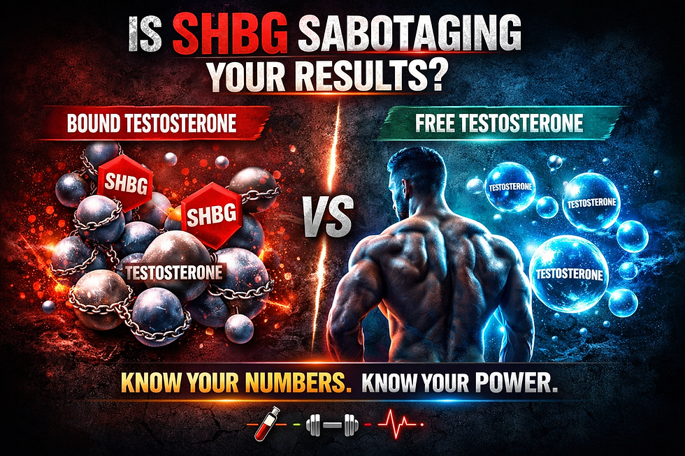 SHBG & Testosterone: The Hidden Factor Sabotaging Your Results