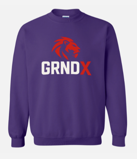 Thumbnail: GRAND-X Heavy Blend Ultra Soft Crew Neck Sweatshirt