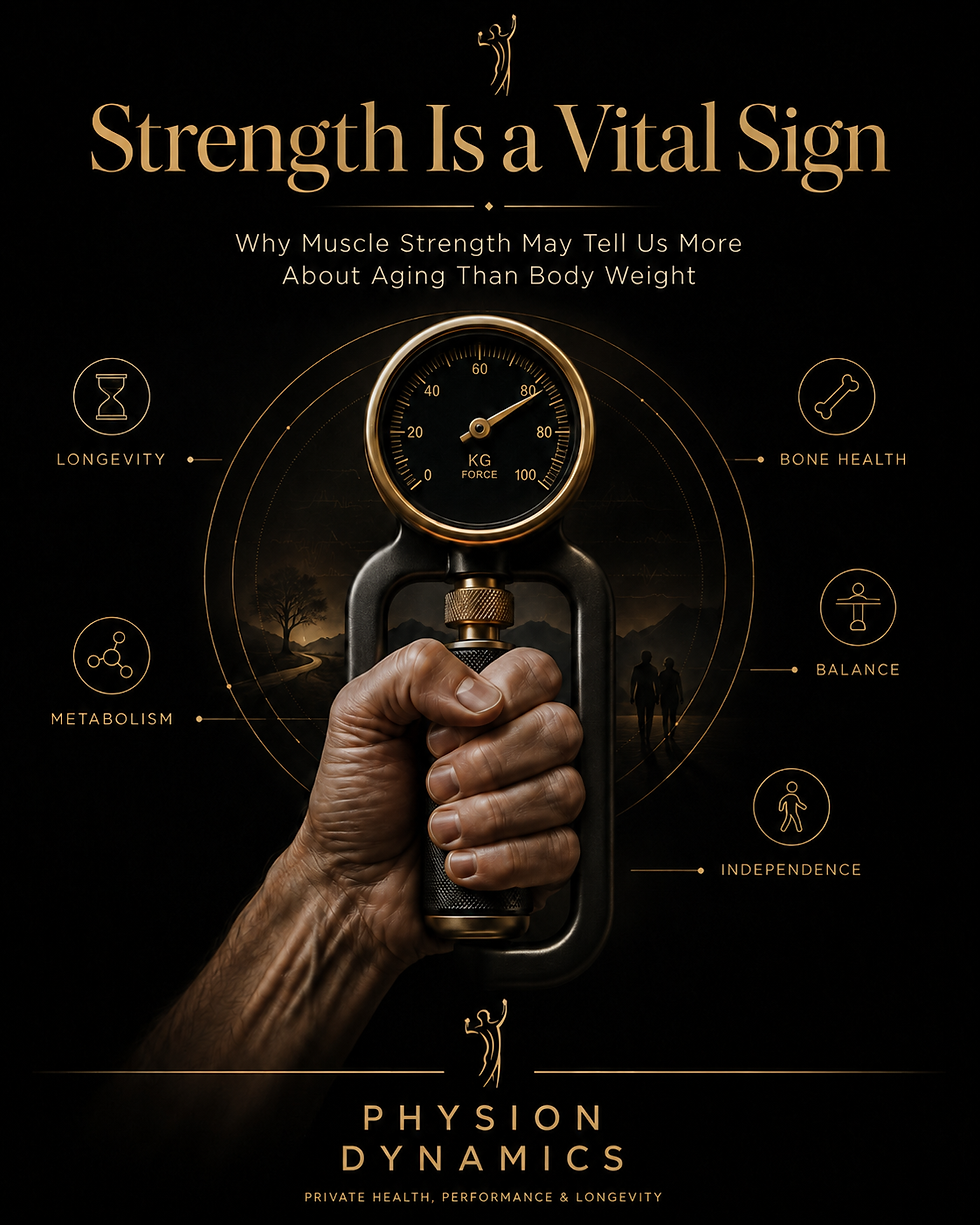 Strength Is a Vital Sign: Why Muscle Strength May Tell Us More About Aging Than Body Weight