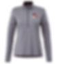 Thumbnail: GRND-X -- Women's Embroidered UV Safe Half Zipped Sweatshirt