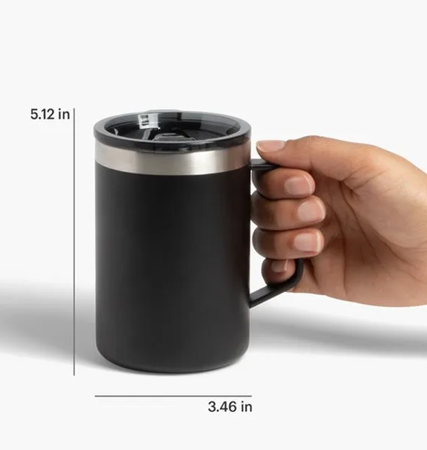 Thumbnail: Physion Dynamics / GRND-X - Engraved DynamiQ Thermal Mug 437ml