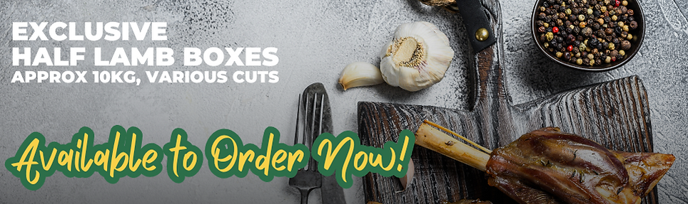 Exclusive Half Lamb Boxes ready to order now