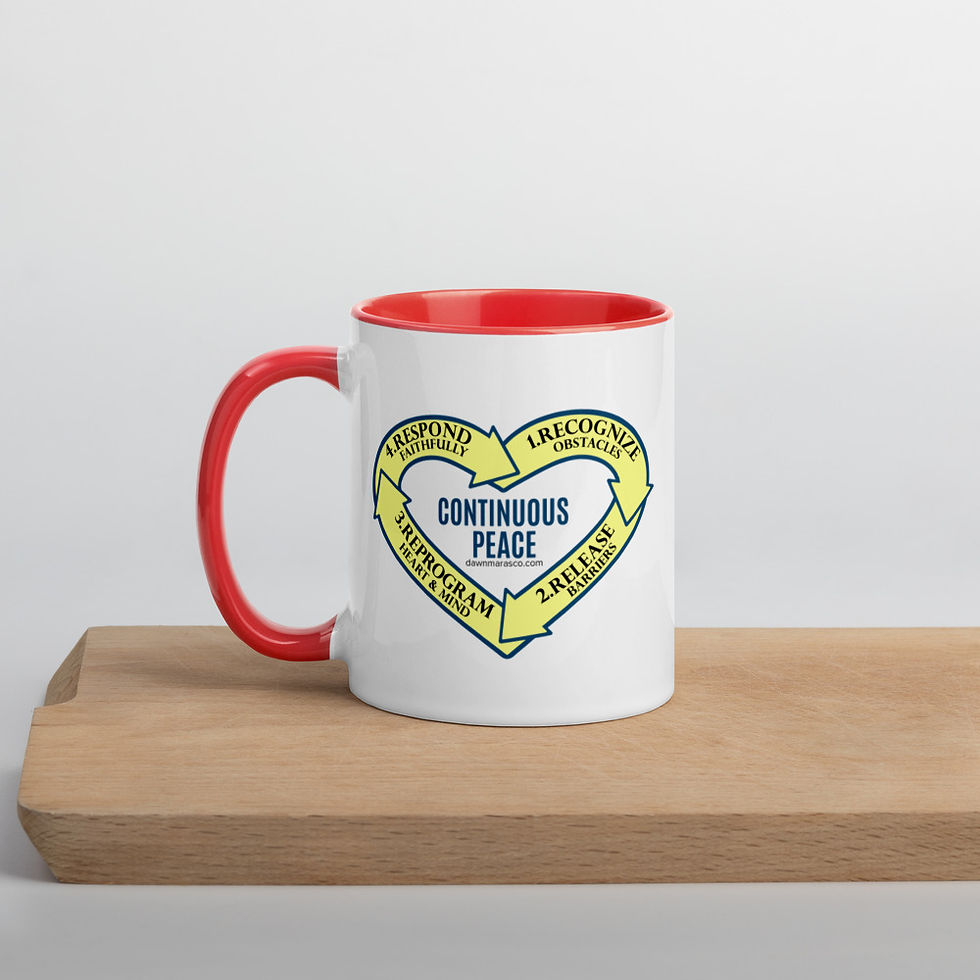 Thumbnail: Color Heart Mug with Color Inside