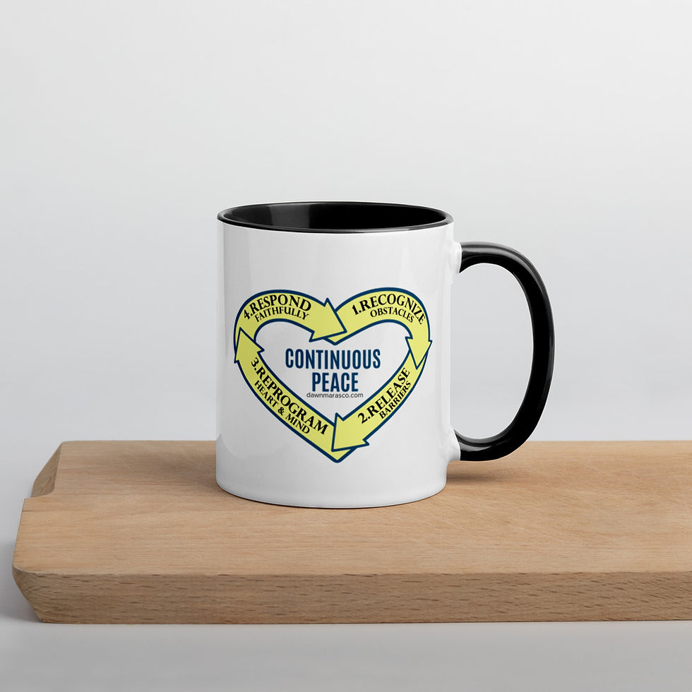 Thumbnail: Color Heart Mug with Color Inside