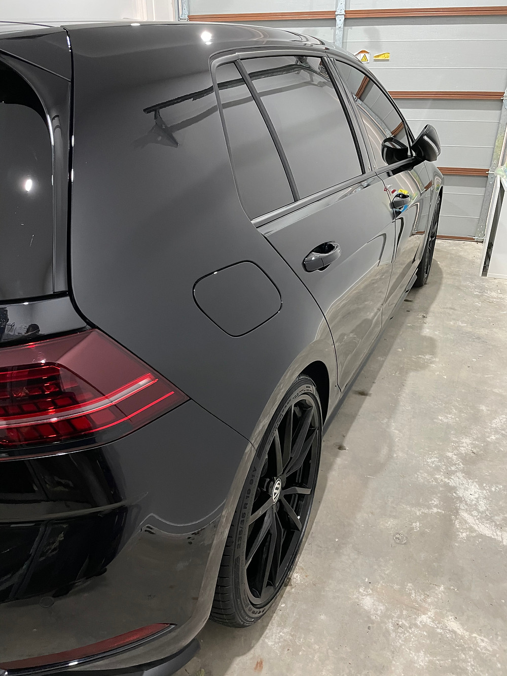 Paint protection done on this beautiful VW R by Hot Ride mobile car detailing Sydney