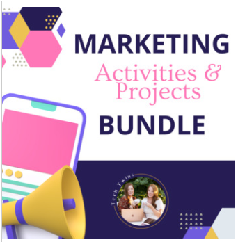 Marketing Activities & Projects Bundle | Tech Twins