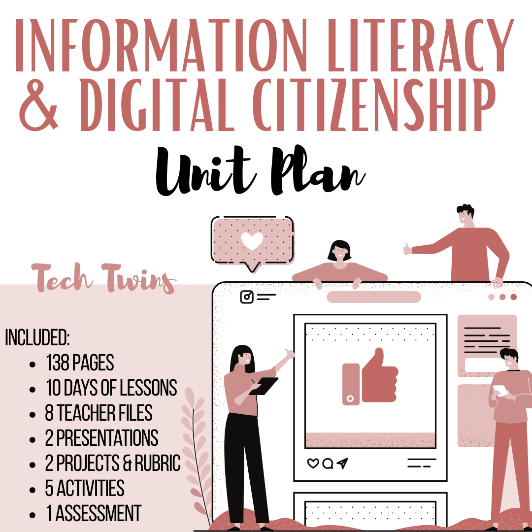 Information Literacy & Digital Citizenship Unit Plan- Information Technology