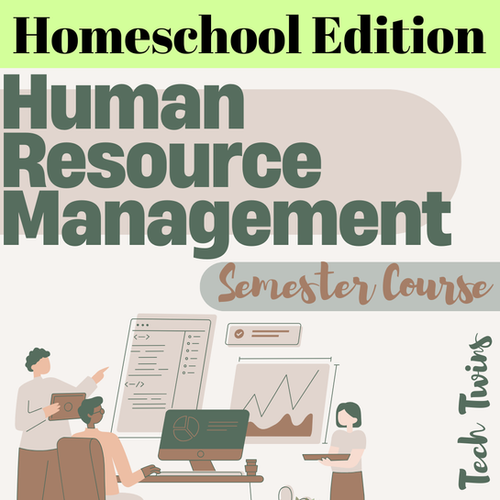 Homeschool Edition- Human Resource Management Semester Course & Bundle ...