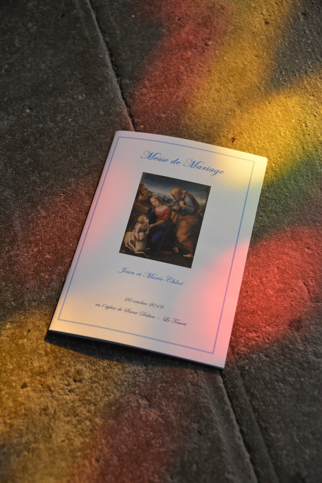 Livret De Messe Mariage